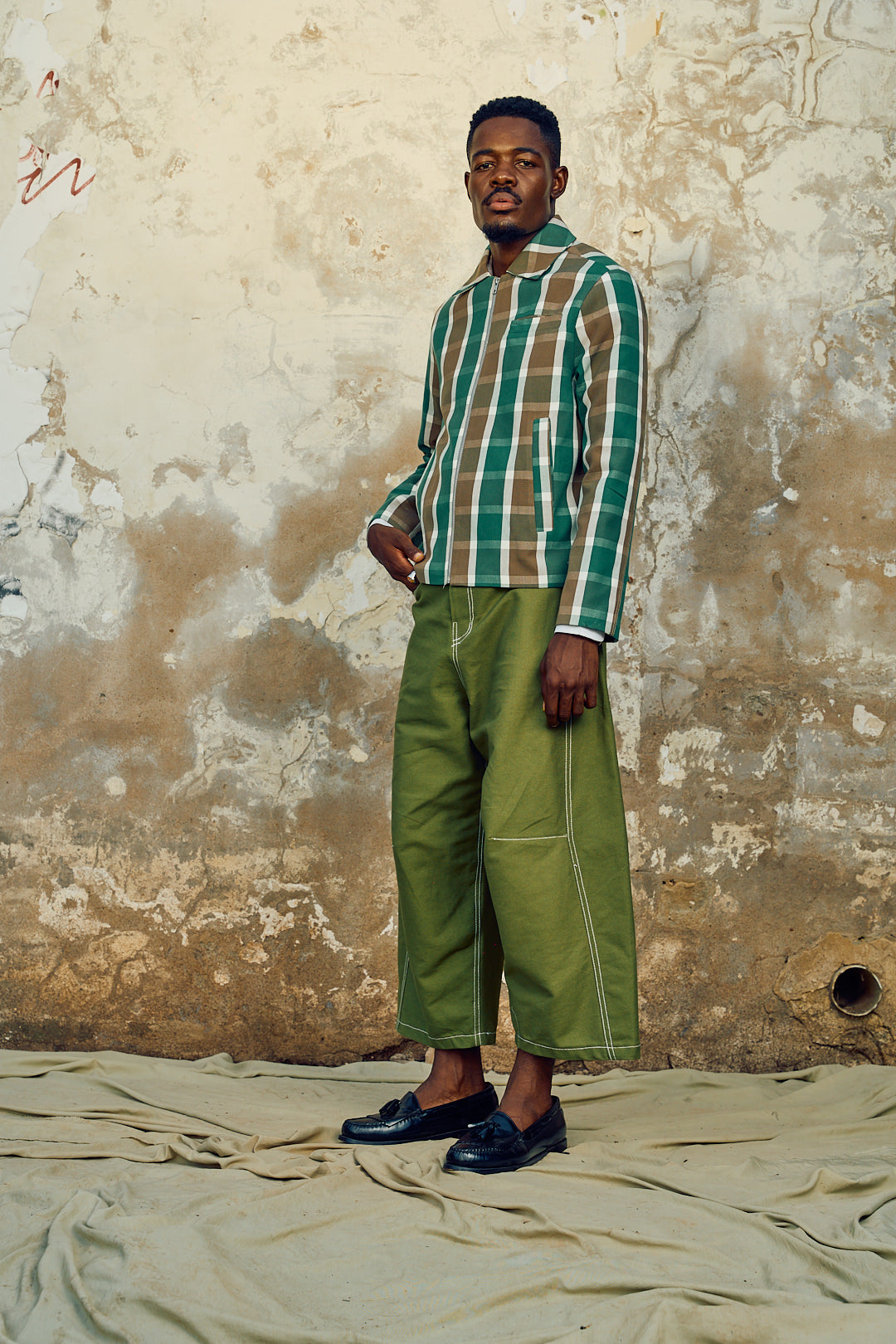 Phola Park Wide-Leg Utility Pants