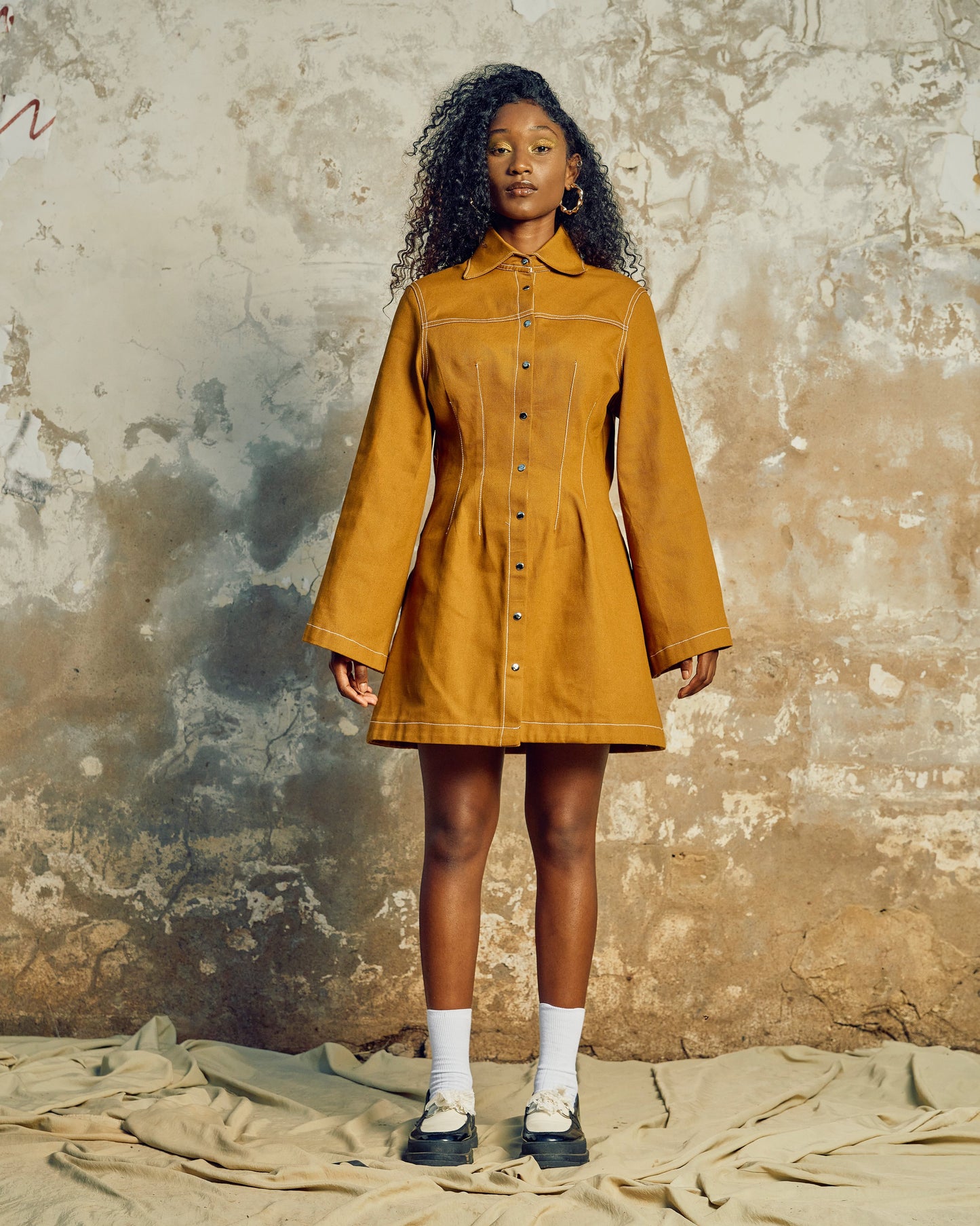 Phola Shirt Dress
