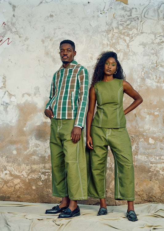 Phola Park Wide-Leg Utility Pants