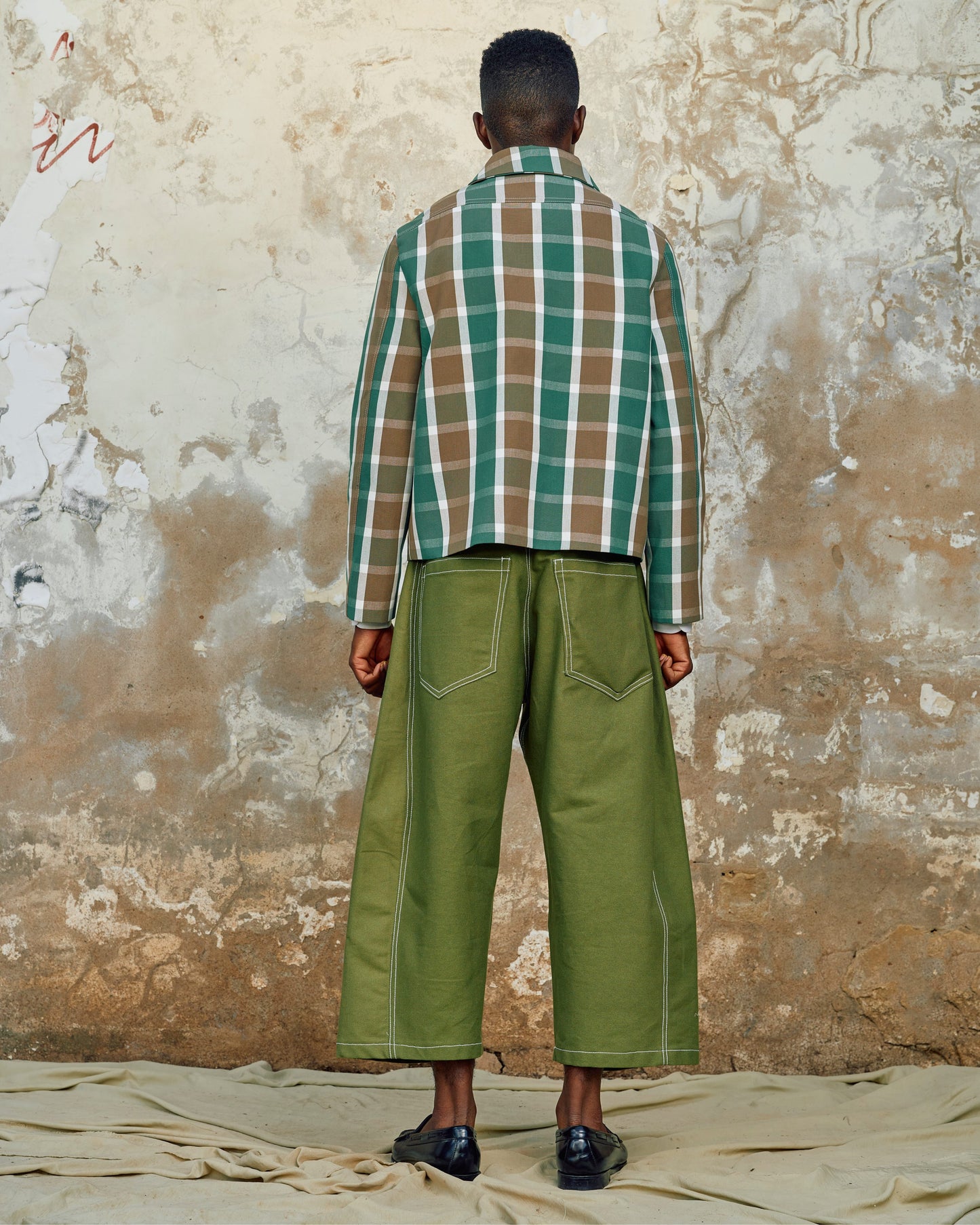 Phola Park Checkered Picnic Zip Jacket